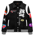 BLACK Sin City Varsity Jacket