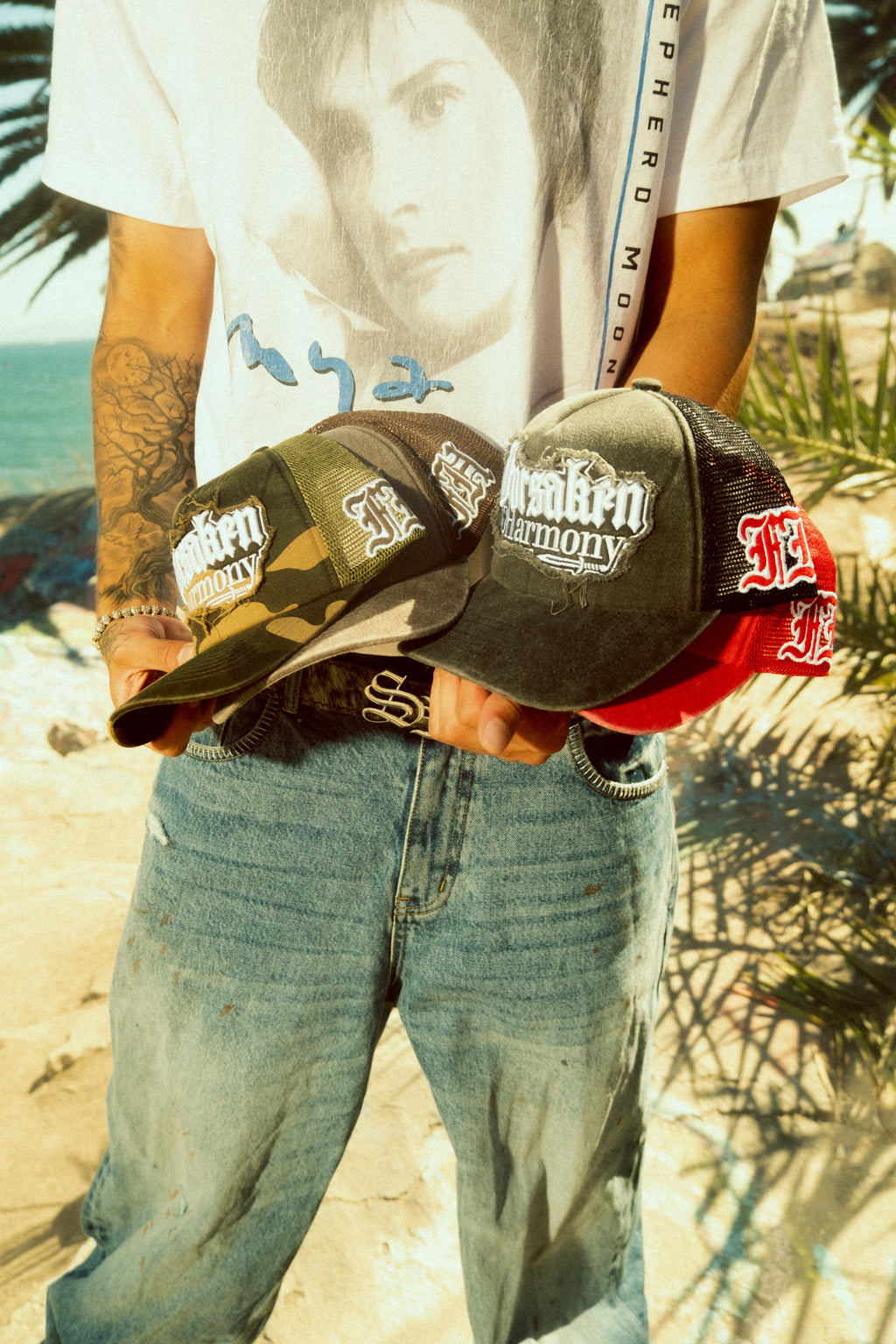 FH Black Trucker Hat