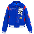 BLUE Sin City Varsity Jacket