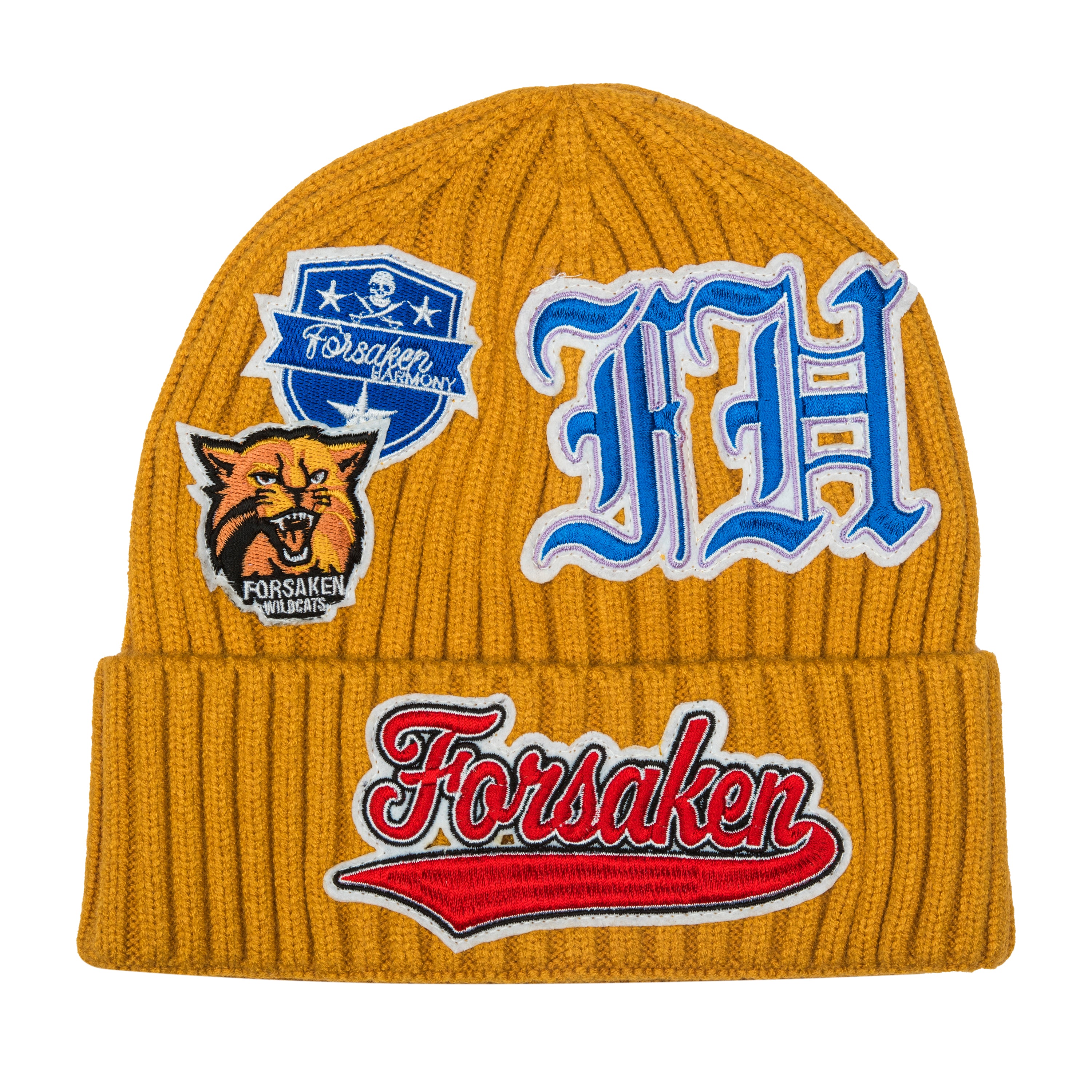Yellow FH Knit Beanie