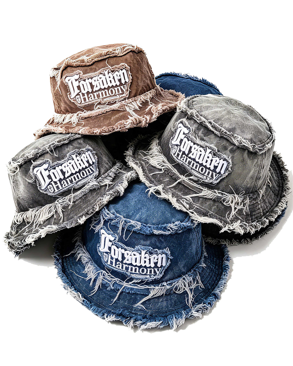 Destroyed Bucket Hat