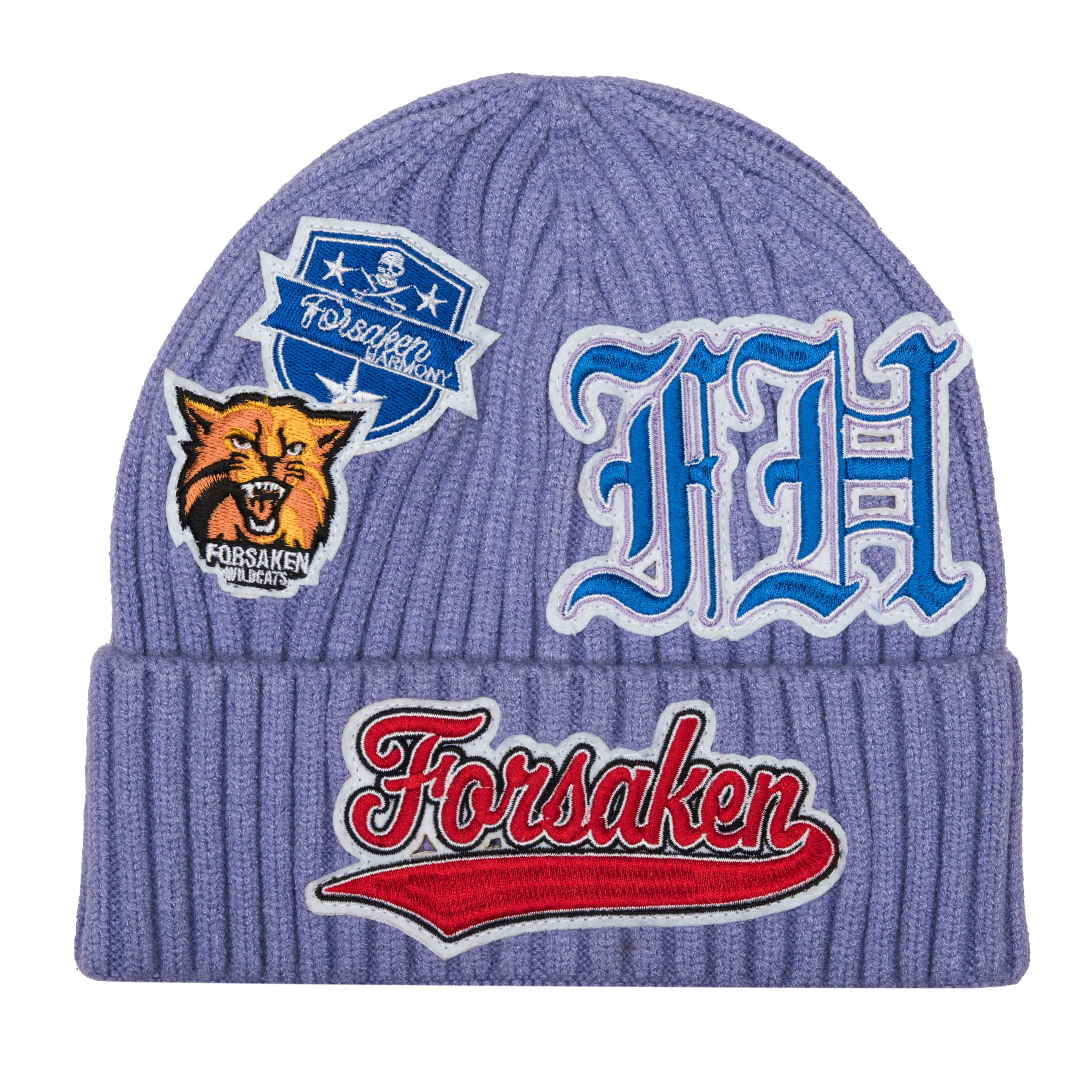 Purple FH Knit Beanie