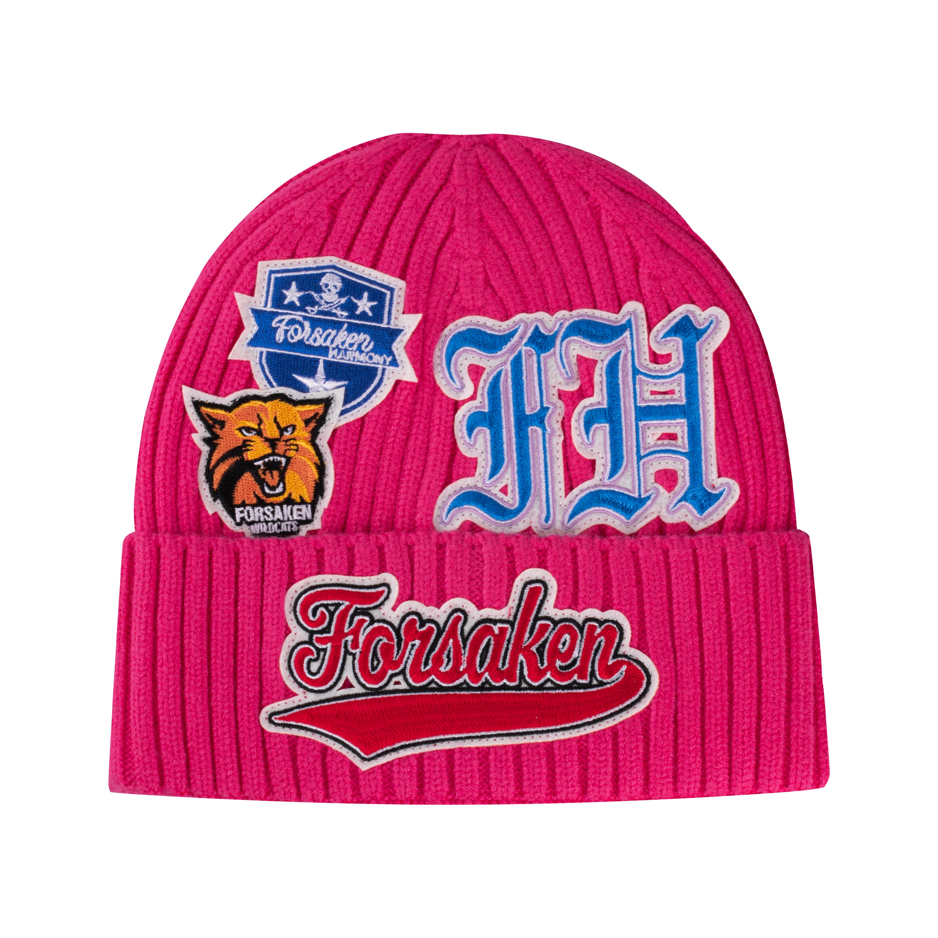 Pink FH Knit Beanie